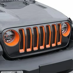 Cheapest ???? JeCar Front Grill Inserts & Headlight Cover Kit Compatible With Jeep Wrangler 2018-2022 JL & Unlimited, Black Black01 ???? 26 Cheapest ???? JeCar Front Grill Inserts & Headlight Cover Kit Compatible With Jeep Wrangler 2018-2022 JL & Unlimited, Black Black01 ???? -Govee-shop 516oy223dL. AC