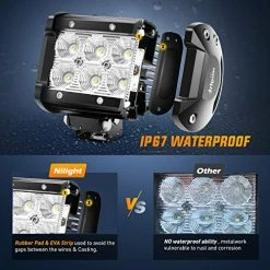 Discount ???? 60001F-B Led Pods 2PCS 18W 1260LM Flood Led Off Road Lights Super Bright Driving Fog Light Boat Lights Driving Lights Led Work Light For Trucks, 2 Years Warranty ???? -Govee-shop 516yOWIPmQL