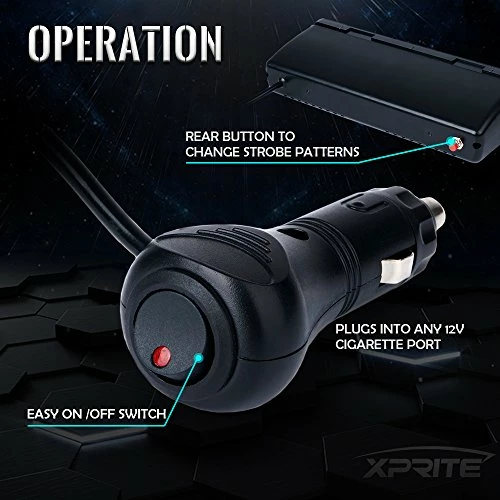 New ???? Blue LED Emergency Strobe Lights W/Suction Cups, Front Windshield Dash Deck Hazard Warning Police Flashing Light For Volunteer Firefighter Law Enforcement Vehicles Trucks ⌛ 8 New ???? Blue LED Emergency Strobe Lights W/Suction Cups, Front Windshield Dash Deck Hazard Warning Police Flashing Light For Volunteer Firefighter Law Enforcement Vehicles Trucks ⌛ - Image 6