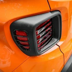 Buy ⌛ ABS Tail Light Lamp Covers Blinds Rear Taillight Guard For Jeep Renegade 2016-2021, Black ???? -Govee-shop 517SOLg5K1L