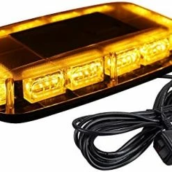 Cheap ???? [Upgraded 5] ASPL 48LED Roof Top Strobe Lights, High Visibility Emergency Safety Warning LED Mini Strobe Light Bar With Magnetic Base For 12-24V Snow Plow, Trucks, Construction Vehicles (Amber/White) ❤️ -Govee-shop 5188gh4 HaL. AC