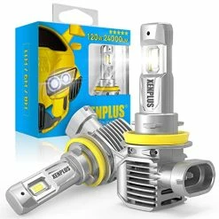 Best Sale ✔️ H11 LED Headlight Bulbs,2023 New Upgraded 120W 24000LM Per Set,700% Brighter,6500K Cool White IP68 Waterproof H11/H9/H8 LED Headlights Conversion Kit Plug And Play,Pack Of 2 (H11/H9/H8) ????