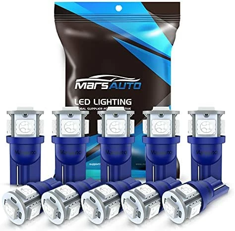 Buy ???? 194 LED Light Bulb 6000K 168 T10 2825 5SMD LED Replacement Bulbs For Car Dome Map Door Courtesy License Plate Lights (Pack Of 10) Green ???? 7 Buy ???? 194 LED Light Bulb 6000K 168 T10 2825 5SMD LED Replacement Bulbs For Car Dome Map Door Courtesy License Plate Lights (Pack Of 10) Green ???? - Image 5