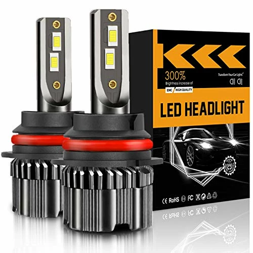 Best reviews of ???? 9007/HB5 LED Headlight Bulbs 12000 Lumens Super Bright 60W 6000K White High Beam/Low Beam LED Headlights Conversion Kit With Fan, Pack Of 2 ???? 3 Best reviews of ???? 9007/HB5 LED Headlight Bulbs 12000 Lumens Super Bright 60W 6000K White High Beam/Low Beam LED Headlights Conversion Kit With Fan, Pack Of 2 ????