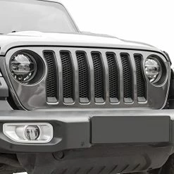 Cheapest ???? JeCar Front Grill Inserts & Headlight Cover Kit Compatible With Jeep Wrangler 2018-2022 JL & Unlimited, Black Black01 ???? 25 Cheapest ???? JeCar Front Grill Inserts & Headlight Cover Kit Compatible With Jeep Wrangler 2018-2022 JL & Unlimited, Black Black01 ???? -Govee-shop 51AO6CdVs9L. AC