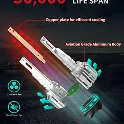 Discount ❤️ H11 H8 H9 LED Light Bulbs, 2022 Super Bright H16 6000K Mini Size Easy Install, New Upgrade -Pack Of 2 ???? 10 Discount ❤️ H11 H8 H9 LED Light Bulbs, 2022 Super Bright H16 6000K Mini Size Easy Install, New Upgrade -Pack Of 2 ???? -Govee-shop 51BRiUsjxjL