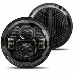 Cheap ???? 2023 Upgraded 600% Brighter Anti-glare DOT 7 Inch Led Headlight Round,H6024 Hi/Low Sealed Beam Compatible With Wrangler JK JKU TJ LJ Chevy Ford GMC Dodge Mazda Nissan Mack VW Etc Chrome Trim Ring ????