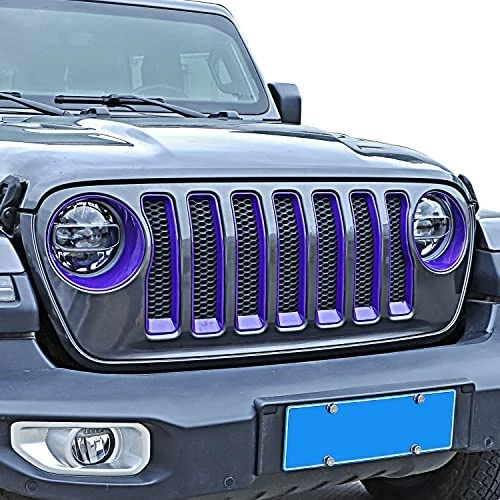 Cheapest ???? JeCar Front Grill Inserts & Headlight Cover Kit Compatible With Jeep Wrangler 2018-2022 JL & Unlimited, Black Black01 ???? 15 Cheapest ???? JeCar Front Grill Inserts & Headlight Cover Kit Compatible With Jeep Wrangler 2018-2022 JL & Unlimited, Black Black01 ???? - Image 13