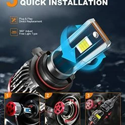 Best Sale ???? 9005/HB3 LED Headlight, 80W 16000 Lumens 300% Brighter LED Headlight Bulbs, High Low Beam 6500K Super Bright LED Conversion Kit, 2 Pack ???? 7 Best Sale ???? 9005/HB3 LED Headlight, 80W 16000 Lumens 300% Brighter LED Headlight Bulbs, High Low Beam 6500K Super Bright LED Conversion Kit, 2 Pack ???? -Govee-shop 51DkpW5PFnL