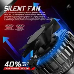 Discount ???? Au-kee Aukee H11 LED Bulbs, 50W 10000 Lumens Extremely Bright 6000K H8 H9 Cool White Conversion Kit Replacement Light Bulb ???? -Govee-shop 51DmiPvmuEL