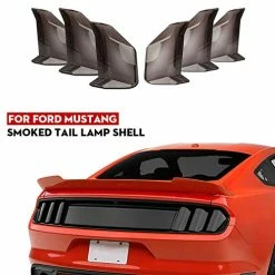 Hot Sale ???? RT-TCZ Tail Light Lamp Cover Guard Trim Frame Bezels Decoration Accessories For Ford Mustang (2018+ Smoke Black) ❤️ -Govee-shop 51EepLlTIcL