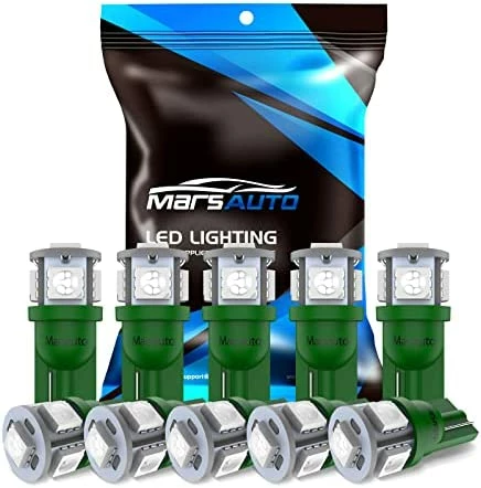 Buy ???? 194 LED Light Bulb 6000K 168 T10 2825 5SMD LED Replacement Bulbs For Car Dome Map Door Courtesy License Plate Lights (Pack Of 10) Green ???? 8 Buy ???? 194 LED Light Bulb 6000K 168 T10 2825 5SMD LED Replacement Bulbs For Car Dome Map Door Courtesy License Plate Lights (Pack Of 10) Green ???? - Image 6