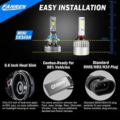 Deals ???? 9005/HB3 LED Headlight Bulbs, 60W 14000 Lumens Super Bright LED Headlights Conversion Kit 6500K Cool White IP68 Waterproof, Pack Of 2 ???? -Govee-shop 51FzPBkavDL