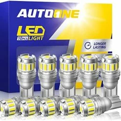 Best Pirce ???? 194 LED Bulb, License Plate Light 300% High Brightness T10 168 2825 W5W LED Bulbs For Dome Map Door Courtesy Interior Car Lights 6500K White, Pack Of 2 ???? 19 Best Pirce ???? 194 LED Bulb, License Plate Light 300% High Brightness T10 168 2825 W5W LED Bulbs For Dome Map Door Courtesy Interior Car Lights 6500K White, Pack Of 2 ???? -Govee-shop 51Gd2FPv1RL. AC