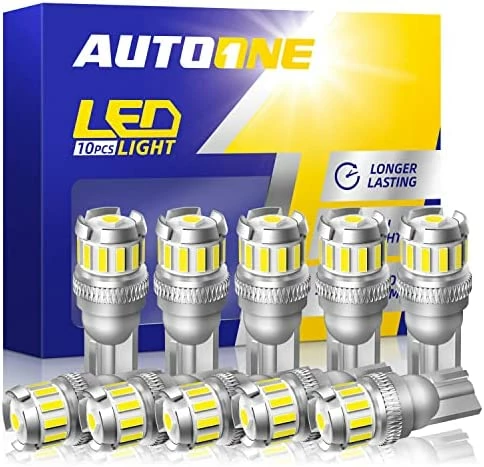 Best Pirce ???? 194 LED Bulb, License Plate Light 300% High Brightness T10 168 2825 W5W LED Bulbs For Dome Map Door Courtesy Interior Car Lights 6500K White, Pack Of 2 ???? 10 Best Pirce ???? 194 LED Bulb, License Plate Light 300% High Brightness T10 168 2825 W5W LED Bulbs For Dome Map Door Courtesy Interior Car Lights 6500K White, Pack Of 2 ???? - Image 8