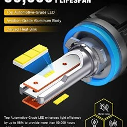 Outlet ???? Fahren H11 LED Headlight Bulbs,12000 Lumens 400% Brightness 6500K Cool White, Upgrade Wireless H8 H9 Headlight LED Bulbs, Pack Of 2 ???? -Govee-shop 51Htop8sdEL