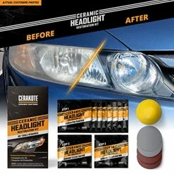 Best deal ⭐ Ceramic Headlight Restoration Kit – Guaranteed To Last As Long As You Own Your Vehicle – Brings Headlights Back To Like New Condition - 3 Easy Steps - No Power Tools Required ???? 9 Best deal ⭐ Ceramic Headlight Restoration Kit – Guaranteed To Last As Long As You Own Your Vehicle – Brings Headlights Back To Like New Condition - 3 Easy Steps - No Power Tools Required ???? -Govee-shop 51ITBYIa5BL