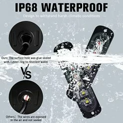 Best reviews of ???? LED Emergency Strobe Lights, 8X Red White 6 LED Strobe Warning Emergency Flashing Light Caution Construction Hazard Light Bar For Car Truck Van Off Road Vehicle ATV SUV Surface Mount ???? 17 Best reviews of ???? LED Emergency Strobe Lights, 8X Red White 6 LED Strobe Warning Emergency Flashing Light Caution Construction Hazard Light Bar For Car Truck Van Off Road Vehicle ATV SUV Surface Mount ???? -Govee-shop 51IdU2s9XWL