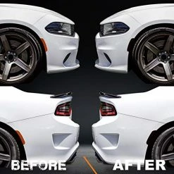 Best Pirce ???? Smoked Taillight & Side Marker Vinyl Tint Film, Precut Overlay, Tail Light Wrap Cover Compatible With Dodge Charger 2015-2021 ???? -Govee-shop 51IdrkPNhpL