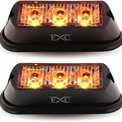 Wholesale ⌛ (2PCS 3-LED Strobe Lights Amber Waterproof Emergency Beacon Flash Lights,Purishion Caution Bar 12 Different Flashing Car SUV Pickup Truck Van¡ 4l Amber ???? 23 Wholesale ⌛ (2PCS 3-LED Strobe Lights Amber Waterproof Emergency Beacon Flash Lights,Purishion Caution Bar 12 Different Flashing Car SUV Pickup Truck Van¡ 4l Amber ???? -Govee-shop 51InRlkCuxL. AC