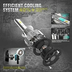 Deals ???? H1 LED Headlight Bulbs, CAR ROVER 300% Brighter 10000 Lumens 6000K Conversion Kit (Pack Of 2) ???? -Govee-shop 51J2xFFRGzS