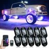 Hot Sale ???? RGB LED Rock Lights, 150 LEDs Lights With Phone App/Remote Control & Timing & Music Mode Rock Lights Kits, Waterproof Underglow Light For ATV RZR UTV SUV Off Road AUTO Motorcycle (10 Pods) ⭐ -Govee-shop 51JiZPJkqKL