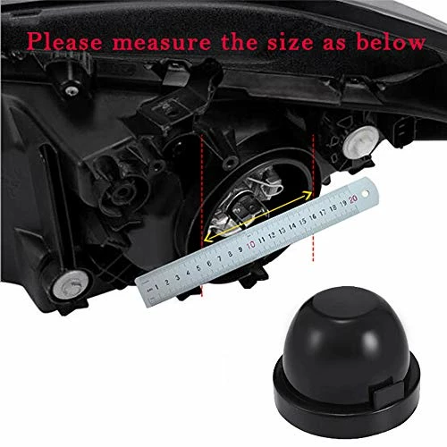 Best Sale ✨ 83mm Rubber Housing Seal Cap Dustcover For Headlight Install Conversion Kit Retrofit, Headlight Dust Cover For LED Conversion Kit,Pack Of 2 ???? 5 Best Sale ✨ 83mm Rubber Housing Seal Cap Dustcover For Headlight Install Conversion Kit Retrofit, Headlight Dust Cover For LED Conversion Kit,Pack Of 2 ???? - Image 3