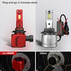 New ???? 9005/HB3 9006/HB4 LED Bulbs Kit 40000 Lumens, 100W 600% Brightness 6500K Cool White, Plug And Play Halogen Replacement LED Bulb, Pack Of 4 ???? 9 New ???? 9005/HB3 9006/HB4 LED Bulbs Kit 40000 Lumens, 100W 600% Brightness 6500K Cool White, Plug And Play Halogen Replacement LED Bulb, Pack Of 4 ???? -Govee-shop 51LTAVXi0JL