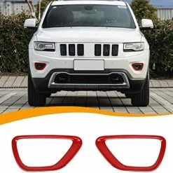 Flash Sale ???? Front Fog Lights Cover Fog Lamp Frame Trim Replacement For 2018-2021 Jeep Grand Cherokee, Black ???? -Govee-shop 51LWMclIqZL. AC