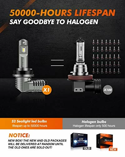 Best Pirce ⭐ H11 LED Bulb 20000 Lumens, 600% Brightness, 6500K Cool White H11/H8/H9 LED Bulbs, Plug-and-Play Replacement Bulbs, IP68, Pack Of 2 ???? 7 Best Pirce ⭐ H11 LED Bulb 20000 Lumens, 600% Brightness, 6500K Cool White H11/H8/H9 LED Bulbs, Plug-and-Play Replacement Bulbs, IP68, Pack Of 2 ???? - Image 5