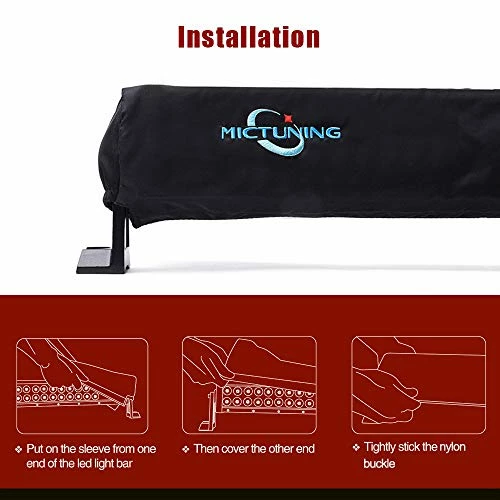 Budget ???? 52 Inches Universal Straight And Curved LED Light Bar Cover - Water-Resistant, Windproof, Dustproof, Snowproof Scratch-Proof Protective Sleeve ✨ 7 Budget ???? 52 Inches Universal Straight And Curved LED Light Bar Cover - Water-Resistant, Windproof, Dustproof, Snowproof Scratch-Proof Protective Sleeve ✨ - Image 5