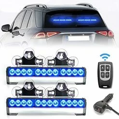 Outlet ⭐ 2 In 1 Emergency Traffic Advisor Strobe Lights Bar For Vehicles Trucks Amber And White 23 Flash Patterns 2pcs 12.8 Inch Safety Warning Lights Wireless Remote Control ???? -Govee-shop 51MGUTCT2UL. AC