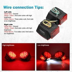 Best Sale ???? 12V Waterproof Square Led Trailer Light,Red LED Stop Turn Tail License Brake Running Light Lamp For Trailers Under 80" Boat Trailer Truck Marine Camper RV Snowmobile,IP68,DOT Complian ???? 10 Best Sale ???? 12V Waterproof Square Led Trailer Light,Red LED Stop Turn Tail License Brake Running Light Lamp For Trailers Under 80" Boat Trailer Truck Marine Camper RV Snowmobile,IP68,DOT Complian ???? -Govee-shop 51MXvPgz7eL