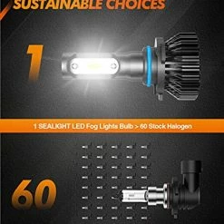 Buy ???? 9145/9140/H10 LED Fog Lights Bulbs Or DRL ,400% Much Brighter, 6000 Lumens 6000K Xenon White Light, 12 CSP LED Chips, Plug-and-Play, IP67 Design ❤️ 10 Buy ???? 9145/9140/H10 LED Fog Lights Bulbs Or DRL ,400% Much Brighter, 6000 Lumens 6000K Xenon White Light, 12 CSP LED Chips, Plug-and-Play, IP67 Design ❤️ -Govee-shop 51MayrSkvkL