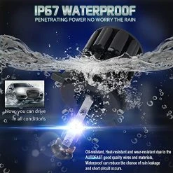 Best deal ???? H4 9003 HB2 LED Headlight Bulbs, Headlights Conversion Kit 6500K Cool White Light High Low Beam, 4 Side COB Chip Halogen Replacement Super Bright, Pack Of 2 ⭐ -Govee-shop 51Mp6296jdL