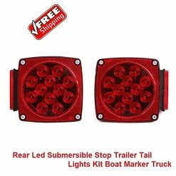 Outlet ✨ AUTO 12V Submersible LED Trailer Tail Light Kit For Under 80 Inch Trailer Boat Utility Trailer Waterproof (Trailer Light Kit) ???? 11 Outlet ✨ AUTO 12V Submersible LED Trailer Tail Light Kit For Under 80 Inch Trailer Boat Utility Trailer Waterproof (Trailer Light Kit) ???? -Govee-shop 51MqgWiYNNS