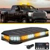 Discount ???? 42 LED Roof Top Strobe Beacon Light Bar, High Bright Hazard Warning Flashing Plow Light With Synchronous Controller For Construction Vehicles, Tow Trucks, Postal Cars, Snowplow (Amber/White) ✔️ 1 Discount ???? 42 LED Roof Top Strobe Beacon Light Bar, High Bright Hazard Warning Flashing Plow Light With Synchronous Controller For Construction Vehicles, Tow Trucks, Postal Cars, Snowplow (Amber/White) ✔️ -Govee-shop 51NB9HWJxDL