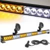 New ???? Traffic Advisor Light Bar 35.5 Inch 13 Flash Patterns 32 Led Warning Emergency Strobe Light Bar Directional Flashing Led Safety Lights With Cigar Lighter (35.5 Inch, Yellow/White) ⌛ 1 New ???? Traffic Advisor Light Bar 35.5 Inch 13 Flash Patterns 32 Led Warning Emergency Strobe Light Bar Directional Flashing Led Safety Lights With Cigar Lighter (35.5 Inch, Yellow/White) ⌛ -Govee-shop 51NNl9liYwL