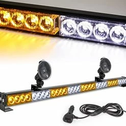 New ???? Traffic Advisor Light Bar 35.5 Inch 13 Flash Patterns 32 Led Warning Emergency Strobe Light Bar Directional Flashing Led Safety Lights With Cigar Lighter (35.5 Inch, Yellow/White) ⌛ 31 New ???? Traffic Advisor Light Bar 35.5 Inch 13 Flash Patterns 32 Led Warning Emergency Strobe Light Bar Directional Flashing Led Safety Lights With Cigar Lighter (35.5 Inch, Yellow/White) ⌛ -Govee-shop 51NNl9liYwL. AC