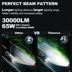 Promo ???? Ikari 2023 Future 30000LM H11/H8/H9 LED Bulbs, 65W Titanova LED, High Lumens LED Kit,6000K Cool White, IP68 Waterproof, Halogen Upgrade Replacement, H16 Foglight ???? 13 Promo ???? Ikari 2023 Future 30000LM H11/H8/H9 LED Bulbs, 65W Titanova LED, High Lumens LED Kit,6000K Cool White, IP68 Waterproof, Halogen Upgrade Replacement, H16 Foglight ???? -Govee-shop 51NPq2gT8YL