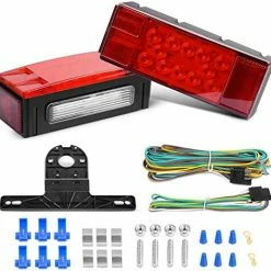New ???? TL-20 2PCS Submersible Kit Low Profile Rectangular LED Stop Tail Turn Signal Side Marker Light On 12V RV Pickup Trucks Marine Boats Trailers, 2 Years Warranty ???? 19 New ???? TL-20 2PCS Submersible Kit Low Profile Rectangular LED Stop Tail Turn Signal Side Marker Light On 12V RV Pickup Trucks Marine Boats Trailers, 2 Years Warranty ???? -Govee-shop 51PYeFpQd3L. AC