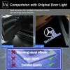 Cheap ✔️ 4 PCS Car Door Light Logo Projector Compatible With Mercedes Benz Accessories LED Car Light Logo 3D Ghost Shadow Light Upgraded Welcome Courtesy Projector For A B C E M G AMG W166 W176 W205 W212 ???? -Govee-shop 51QKci99WML
