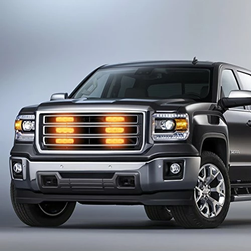 Wholesale ⌛ (2PCS 3-LED Strobe Lights Amber Waterproof Emergency Beacon Flash Lights,Purishion Caution Bar 12 Different Flashing Car SUV Pickup Truck Van¡ 4l Amber ???? 7 Wholesale ⌛ (2PCS 3-LED Strobe Lights Amber Waterproof Emergency Beacon Flash Lights,Purishion Caution Bar 12 Different Flashing Car SUV Pickup Truck Van¡ 4l Amber ???? - Image 5