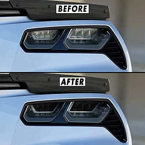 Best Pirce ???? SlickMod PreCut Vinyl Smoke Tint For 2014-2019 Chevy Corvette C7 Tail Light (5. Third Brake Light, 20% Dark Smoke) ???? 8 Best Pirce ???? SlickMod PreCut Vinyl Smoke Tint For 2014-2019 Chevy Corvette C7 Tail Light (5. Third Brake Light, 20% Dark Smoke) ???? - Image 6