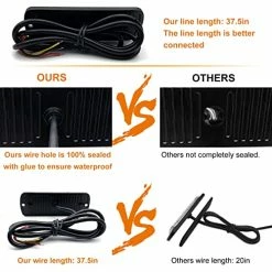 Buy ❤️ 12-24V 24-LED Super Bright LED Emergency Strobe Lights Warning For Cars Trucks Vehicle SUV Van Caution Hazard Construction Waterproof Amber Strobe Bar With 32 Different Flashing- 4PCS (White Amber) ???? -Govee-shop 51R59dzQt5L