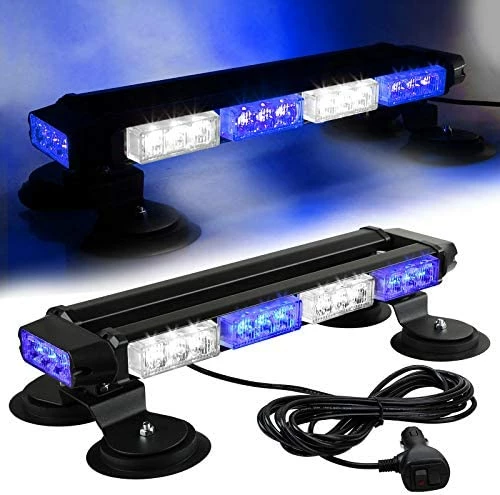 Budget ???? 16.8 Inch LED Strobe Flashing Light Bar, 26 Flashing Modes High Intensity Emergency Hazard Warning Beacon Lights With Magnetic Base For Car Trucks Trailer Roof Safety (Amber White Amber White) ???? 9 Budget ???? 16.8 Inch LED Strobe Flashing Light Bar, 26 Flashing Modes High Intensity Emergency Hazard Warning Beacon Lights With Magnetic Base For Car Trucks Trailer Roof Safety (Amber White Amber White) ???? - Image 7