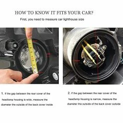 Best Sale ✨ 83mm Rubber Housing Seal Cap Dustcover For Headlight Install Conversion Kit Retrofit, Headlight Dust Cover For LED Conversion Kit,Pack Of 2 ???? 16 Best Sale ✨ 83mm Rubber Housing Seal Cap Dustcover For Headlight Install Conversion Kit Retrofit, Headlight Dust Cover For LED Conversion Kit,Pack Of 2 ???? -Govee-shop 51TRFka1K7L