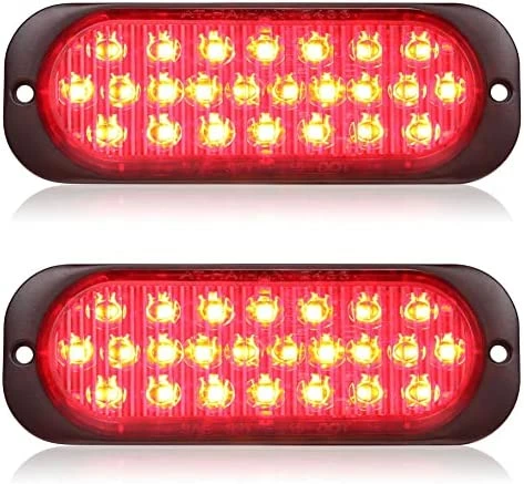 Brand new ???? Pack Of 2 Aluminum Housing Red LED Trailer Stop Brake Turn Tail Lights, DOT Compliant Waterproof Surface Mount Lighting For Truck Tractor Jeep RV ???? 14 Brand new ???? Pack Of 2 Aluminum Housing Red LED Trailer Stop Brake Turn Tail Lights, DOT Compliant Waterproof Surface Mount Lighting For Truck Tractor Jeep RV ???? - Image 12