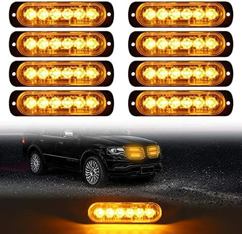 Best reviews of ???? LED Emergency Strobe Lights, 8X Red White 6 LED Strobe Warning Emergency Flashing Light Caution Construction Hazard Light Bar For Car Truck Van Off Road Vehicle ATV SUV Surface Mount ???? 8 Best reviews of ???? LED Emergency Strobe Lights, 8X Red White 6 LED Strobe Warning Emergency Flashing Light Caution Construction Hazard Light Bar For Car Truck Van Off Road Vehicle ATV SUV Surface Mount ???? - Image 6