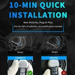 Best reviews of ✔️ HONCS 9005 9006 LED Headlight Bulbs, 300% Brighter Wireless LED HB3 HB4 High/Low Beam, 6500K Cool White LED Conversion Kit ????